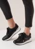 Michael Kors Allie Trainer leren sneakers zwart online kopen