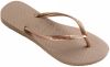 Havaianas Slipper Slim 4000030.3581.F22 Rose / Goud-35/36 maat 35/36 online kopen