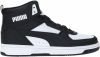 Puma Rebound Joy Halfhoge Sneaker Jongens Zwart/Wit online kopen