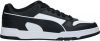 PUMA Rebound Game Low Sneakers Zwart Wit Goud online kopen