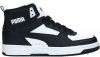 Puma Rebound Joy Halfhoge Sneaker Jongens Zwart/Wit online kopen