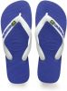 Havaianas Slippers Brasil Logo 4110850.2711.M19 Blauw / Wit maat 41/42 online kopen