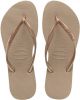 Havaianas Slipper Slim 4000030.3581.F22 Rose / Goud-35/36 maat 35/36 online kopen