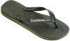 Havaianas Slippers Brasil Logo 4110850.4896.M19 Olijf Groen maat 39/40 online kopen