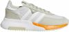 Adidas Originals Retropy F2 sneakers lichtgrijs/wit/oranje online kopen