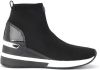 Michael Kors Skyler Stretch Knit Sock Sneakers , Zwart, Dames online kopen