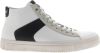 Blackstone Wg52 White Navy Mid Sneaker , Wit, Heren online kopen