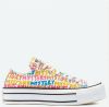 Converse Chuck Taylor All Star Double Stack Lift Ox Ampmy Story Sneakers , Wit, Heren online kopen
