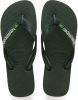 Havaianas Slippers Brasil Logo 4110850.4896.M19 Olijf Groen maat 39/40 online kopen