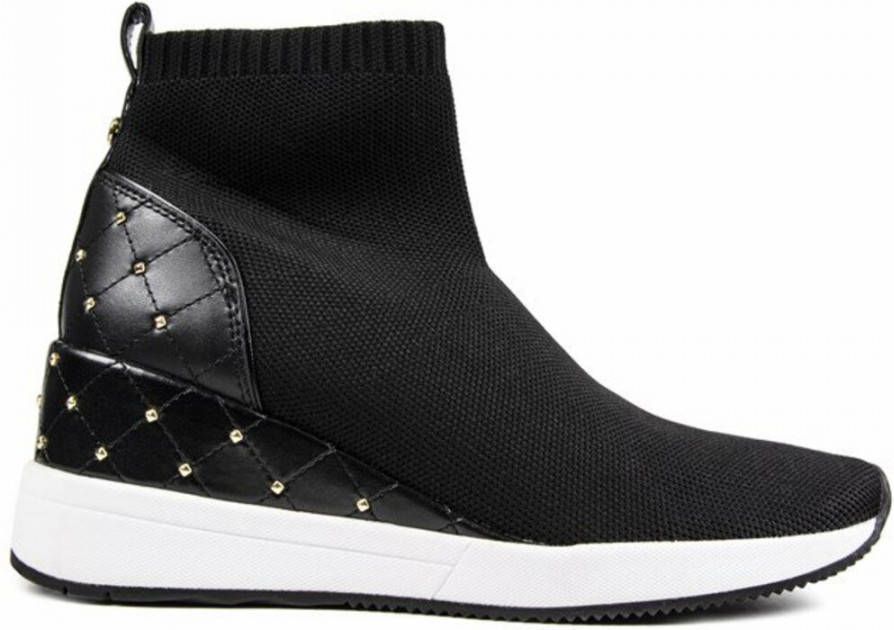 Michael Kors Skylar High rise Sneakers , Zwart, Dames online kopen