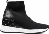 Michael Kors Sneaker a calzino Skyler in maglia stretch e borchie online kopen