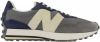 New Balance 327 Heren Schoenen Grey Leer, Textil online kopen