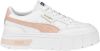 Puma Mayze Stack sneaker van leer met su&#xE8, de details online kopen