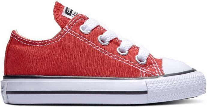 Converse Rode Lage Sneakers Chuck Taylor All Star Ox Kids - Mooisneakers.be