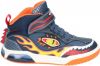 Geox J169CA Navy Orange Sneakers hoge sneakers online kopen