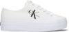 Calvin Klein Witte Lage Sneakers Vulc Flatform Essential online kopen