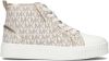 Michael Kors Kids Beige Hoge Sneaker Skate Split Ii online kopen