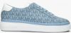 Michael Kors Blauwe Chapman Lace Up Lage Sneakers online kopen