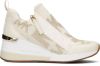 Michael Kors Willis Logo Stretch Breat Trainer , Beige, Dames online kopen