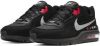 Nike air max ltd 3 sneakers zwart/rood heren online kopen