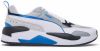 Puma X Ray 2 Square AC PS sneakers lichtgrijs/wit/kobaltblauw/zwart online kopen