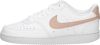 Nike court vision low next nature sneakers wit/roze dames online kopen