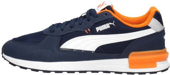 Puma 381987 Graviton JR Sneaker Jongens Blauw/Multi online kopen