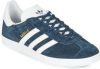 Adidas Originals Gazelle Schoenen Collegiate Navy/White/Gold Metallic Heren online kopen