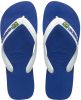 Havaianas Slippers Brasil Logo 4110850.2711.M19 Blauw / Wit maat 43/44 online kopen