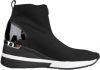 Michael Kors Skyler Stretch Knit Sock Sneakers , Zwart, Dames online kopen