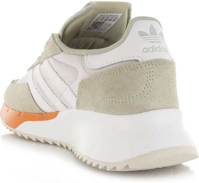 Adidas Originals Retropy F2 sneakers lichtgrijs/wit/oranje online kopen