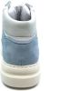 Blackstone Xl28 Wit lichtblauw high top sneaker , Wit, Dames online kopen