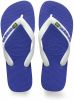 Havaianas Slippers Brasil Logo 4110850.2711.M19 Blauw / Wit maat 41/42 online kopen