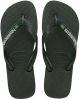 Havaianas Slippers Brasil Logo 4110850.4896.M19 Olijf Groen maat 39/40 online kopen