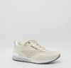 Michael Kors Allie Stride Logo Trainers , Beige, Dames online kopen