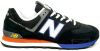 New Balance 574 sneakers zwart/blauw/rood online kopen