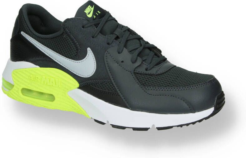 Nike Air Max Excee sneakers grijs/zwart/limegroen online kopen