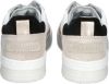 Shabbies Amsterdam Revin White Off White Silver Black Lage sneakers online kopen