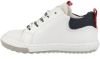 Shoesme EF22S012 B leren sneakers wit/donkerblauw online kopen