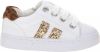 Shoesme SH21S021 A leren sneakers met glitters wit/goud online kopen