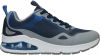 Skechers uno 2 sneakers blauw/grijs heren online kopen