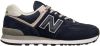 New Balance 574 sneaker met su&#xE8, de details online kopen