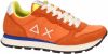 SUN68 Tom Solid suède sneakers oranje online kopen